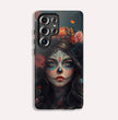Day of The Dead Phone Case, Sugar Skull, Dia de los Muertos - Tough Case for Samsung Galaxy S25 S24 S23 S22 S21