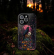 Gothic Black Crow Books and Skulls & Flowers - Tough Case for iPhone 16 15 14 13 12 11 10 9 8 Pro Max