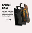 Gothic Witch And Cat Phone Case  - Tough Case for iPhone 16 15 14 13 12 11 10 9 8 Pro Max